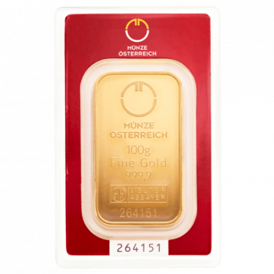 Münze Österreich 100g - Investicinis aukso luitas