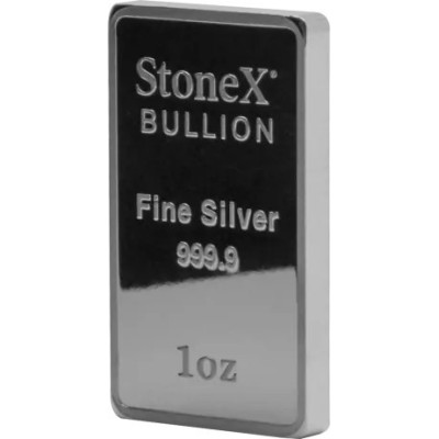 Coinbar StoneX - 1 Oz - investicinis sidabro luitas