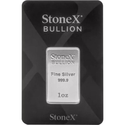 Coinbar StoneX - 1 Oz - investicinis sidabro luitas