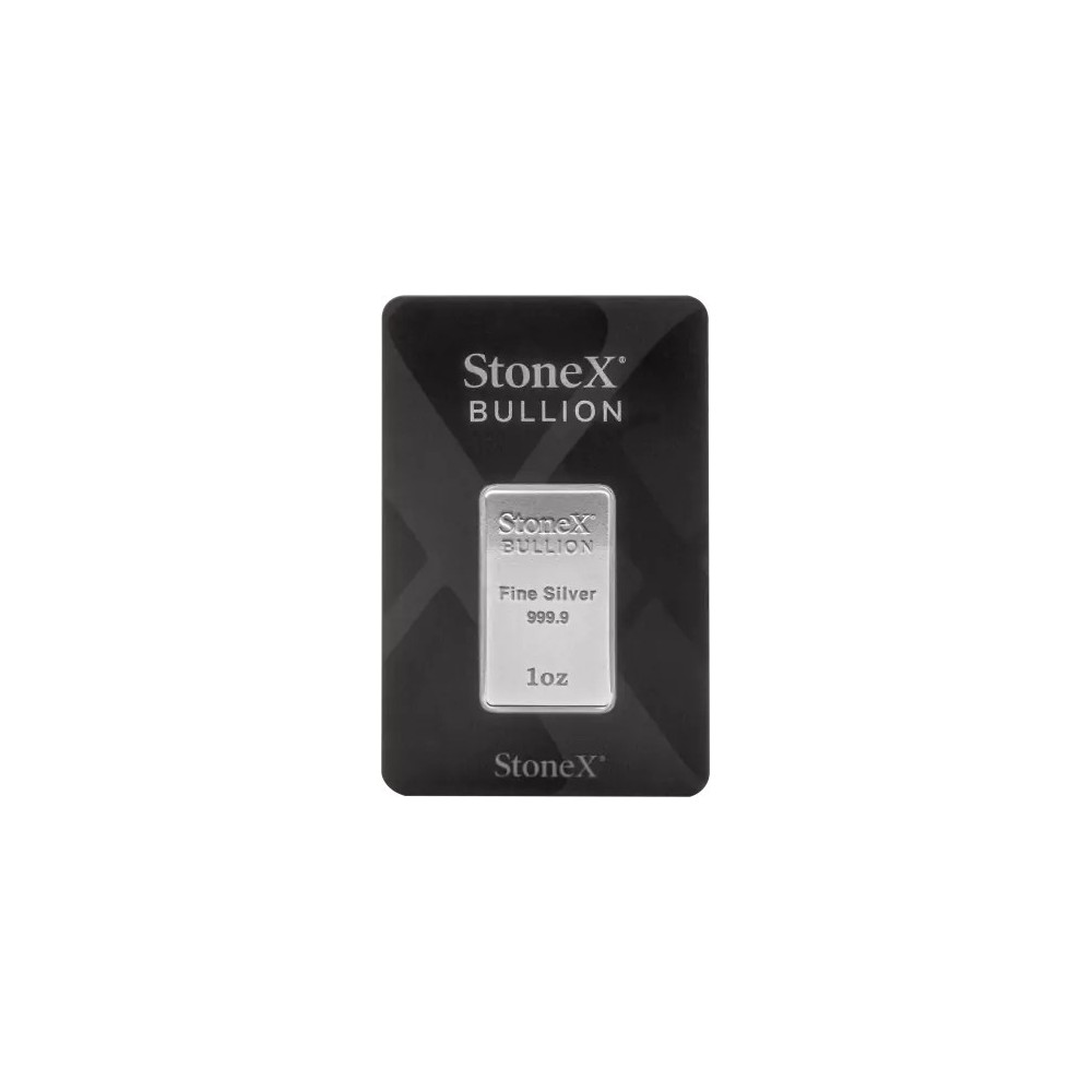 Coinbar StoneX - 1 Oz - investicinis sidabro luitas