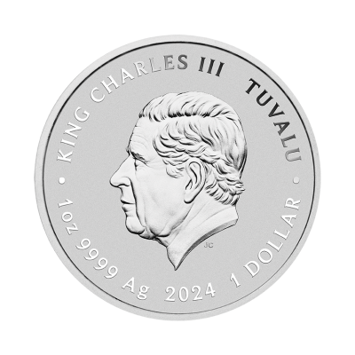 Kempiniukas Plačiakelnis - 1 oz - Sidabrinė investicinė moneta