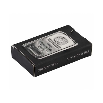 Germania Mint - 250g - sidabro investicinis luitas