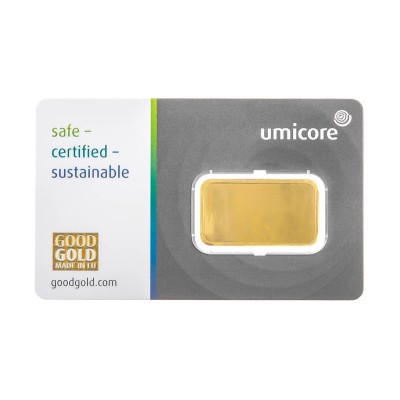 Umicore - 20g - investicinis aukso luitas