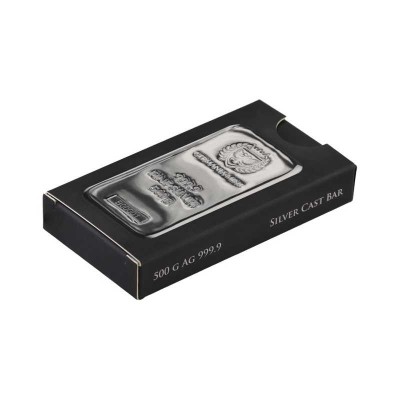 Germania Mint - 500g - investicinis sidabro luitas