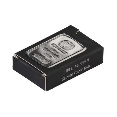 Germania Mint - 100 g - sidabro investicinis luitas