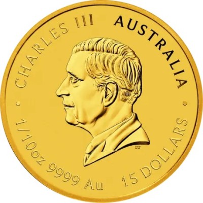 Mėnulio gyvatė 2025 - 1/10 Oz - auksinė investicinė moneta