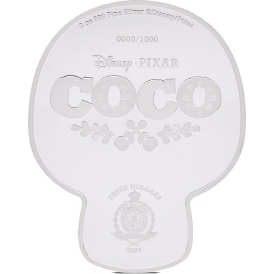 Coco - 2 oz - sidabrinė kolekcinė moneta