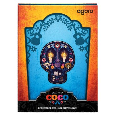 Coco - 2 oz - sidabrinė kolekcinė moneta