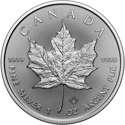 Klevo lapas (2025) - 1 oz - Sidabrinė investicinė moneta