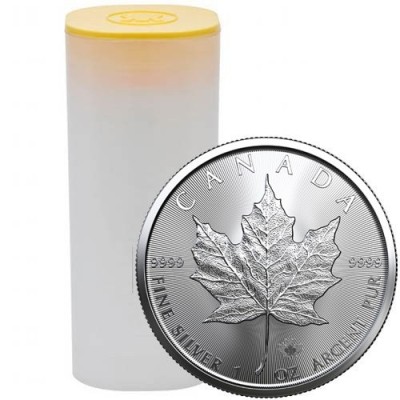 Klevo lapas (2025) - 1 oz - Sidabrinė investicinė moneta