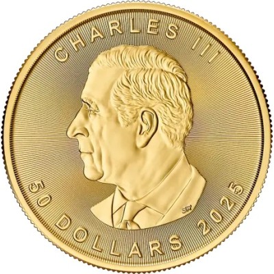 Klevo lapas (2025) - 1 oz - Auksinė moneta