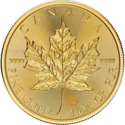 Klevo lapas (2025) - 1 oz - Auksinė moneta