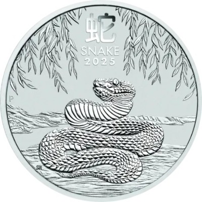 Mėnulio gyvatė (2025 m.) - 1 oz - Sidabrinė investicinė moneta