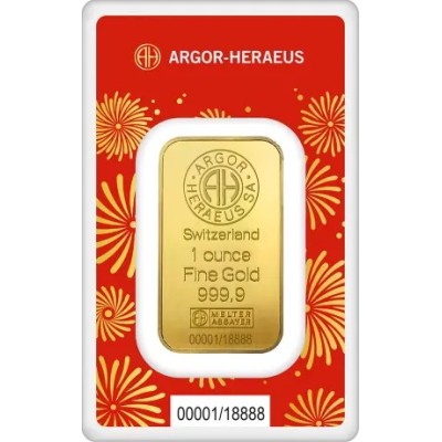 Argor Heraeus - Gyvatės metai (2025) - 1 oz