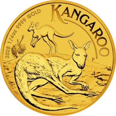 Kengūra (2025) - 1/4 Oz - auksinė investicinė moneta