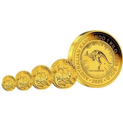 Kengūra (2025) - 1/4 Oz - auksinė investicinė moneta