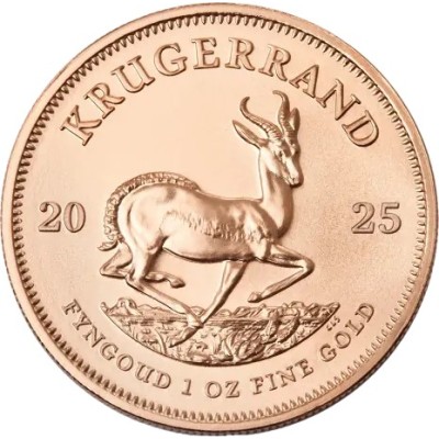 Krugerrandas (2025) - 1 Oz - auksinė investicinė moneta