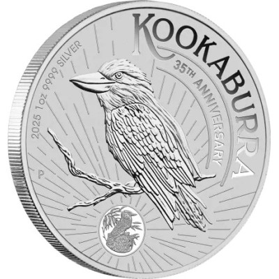 Kookaburra (2025) - 1 Oz - Sidabrinė investicinė moneta