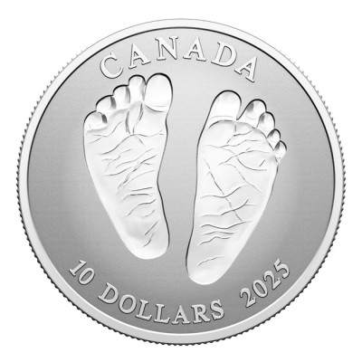 "Sveiki atvykę į pasaulį" 2025 - 1/2 oz - sidabrinė dovanų moneta