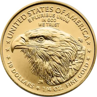 Amerikos erelis (2025 m.) - 1/4 Oz - Auksinė moneta