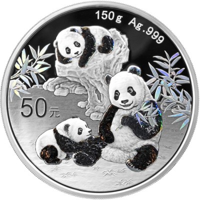 Panda (2025) - 150 g - kolekcinė sidabro moneta