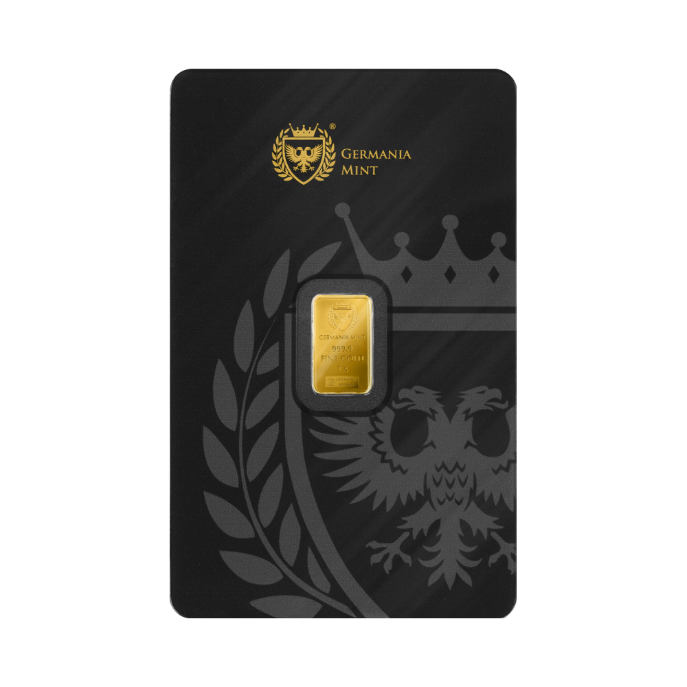 Germania Mint - 1 g - investicinis aukso luitas
