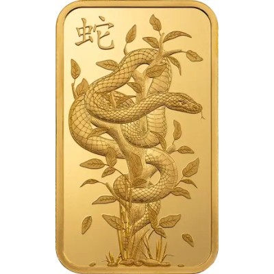 Pamp, Mėnulio legenda Baltoji gyvatė - 1 oz - Aukso luitas