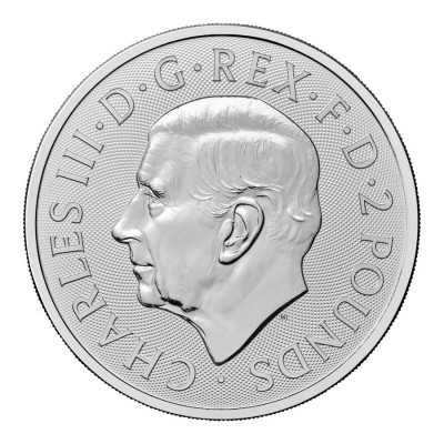 Mitai ir legendos - Beovulfas ir drakonas - 1 Oz - sidabro investicinė moneta
