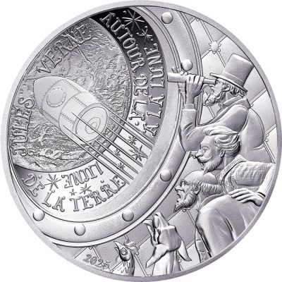 Jules Verne - 88,8g - kolekcinių monetų rinkinys