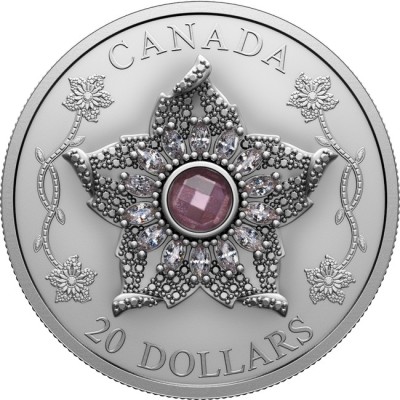 "Williamson Diamond Brooch" - 1 uncijos sidabro kolekcinė moneta