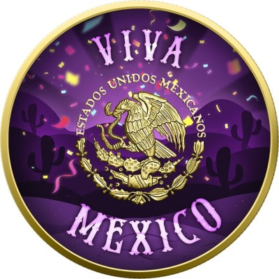 Meksika - Libertad 2024, Cinco de Mayo - Sidabrinė kolekcinė moneta