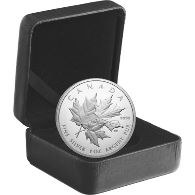 Triple Maple - 1 oz - kolekcinė sidabro moneta
