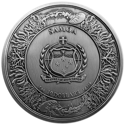 Atlantis - 5 Oz - Silver Collector Coin