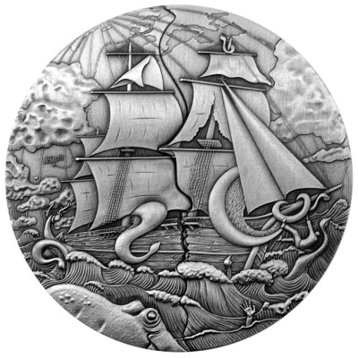 Atlantis - 5 oz - Sidabrinė kolekcinė moneta