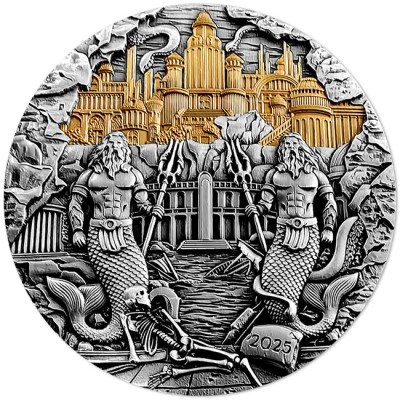 Atlantis - 5 oz - Sidabrinė kolekcinė moneta