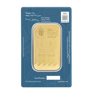 Britannia - 50g - investicinis auksas