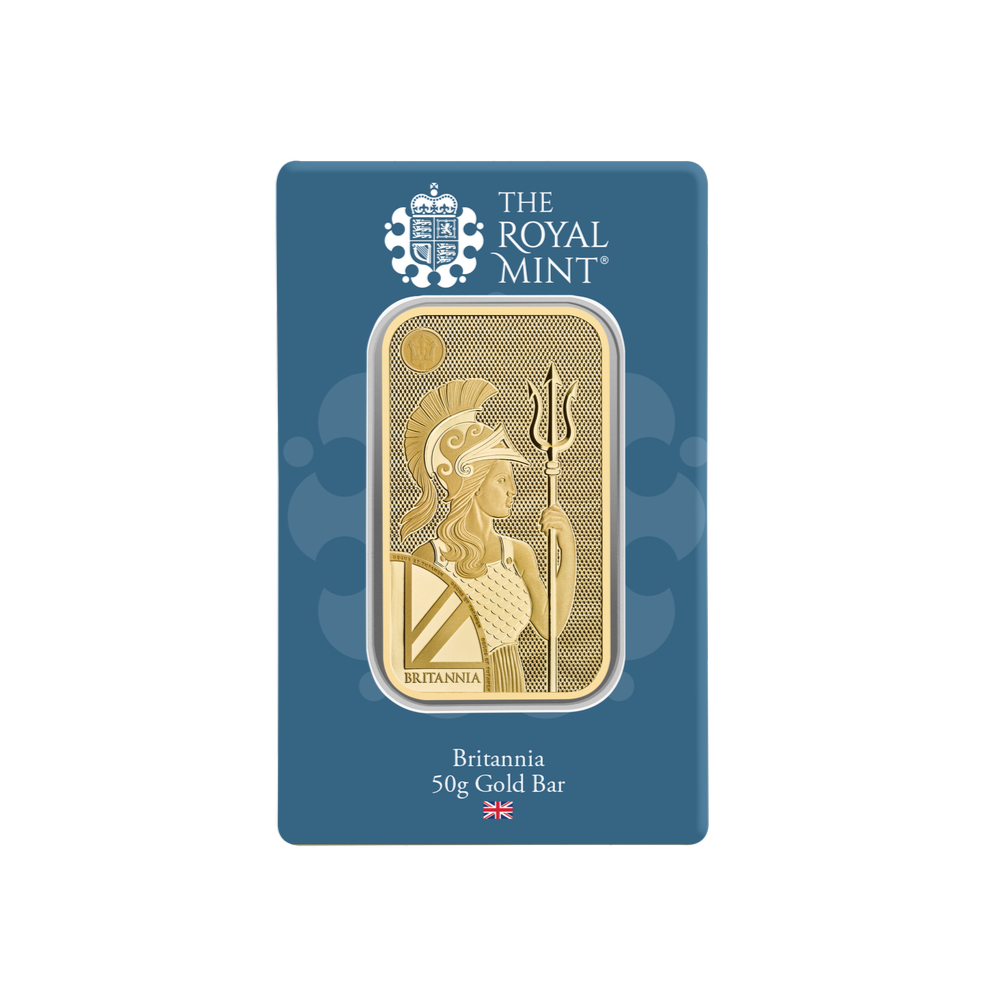 Britannia - 50g - investicinis auksas