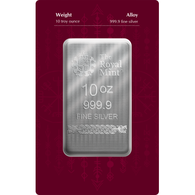 Šiaurės dievai - Thor - 10 Oz - sidabro investicinis luitas