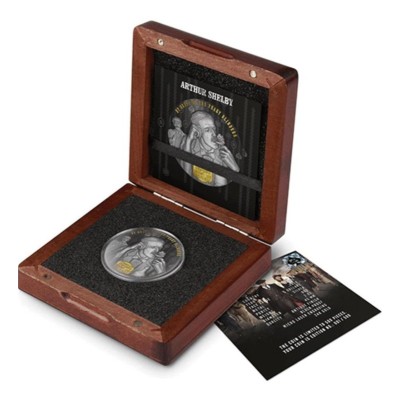 "Peaky Blinders" - Artūras Šelbis - 2 oz - Sidabrinė kolekcinė moneta