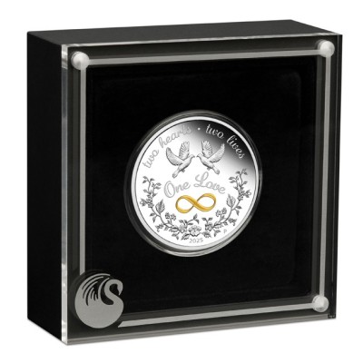 "One Love" 2025 - 1 oz - sidabrinė moneta