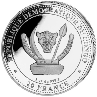 Carnotaurus (Priešistorinis gyvenimas) 2025 - 1 Oz - Sidabrinė investicinė moneta