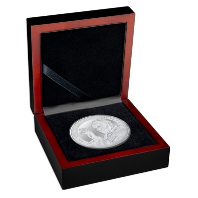 In memoriam - Popiežius Pranciškus - 1 oz - kolekcinė sidabro moneta