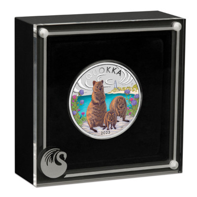 Australijos kvoka (2025) - 1 oz - Kolekcinė sidabro moneta