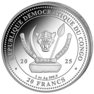 Liūtas (2025 m.) - 1 oz - Sidabrinė kolekcinė moneta