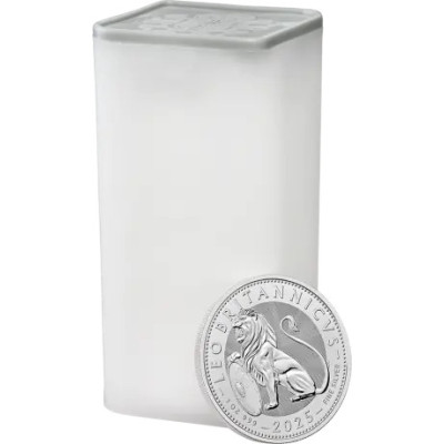 Britų liūtas (2025) - 1 Oz - Sidabrinė investicinė moneta