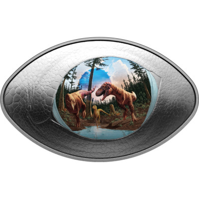 Dinozauro akis (2025) - 1 oz - Sidabrinė kolekcinė moneta