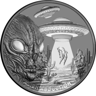 Svetimų pagrobimas (2025) - 1 oz - Sidabrinė kolekcinė moneta