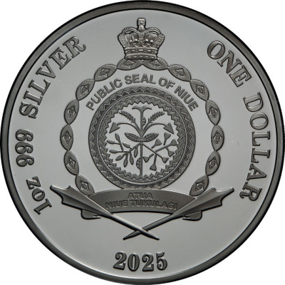 Svetimų pagrobimas (2025) - 1 oz - Sidabrinė kolekcinė moneta