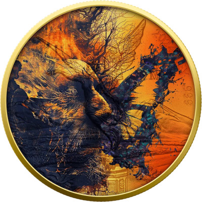 Meksika Libertad - Drugelio efektas (2024 m.) - 1 oz - Sidabrinė kolekcinė moneta