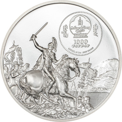Brutas prieš Cezarį (2025 m.) - 2 oz - kolekcinė sidabrinė moneta (pristatymas 5.10.2025)